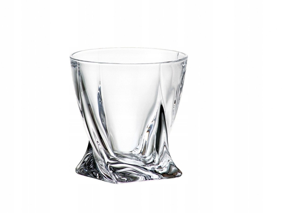 Bohemen Quadro Whiskyglas 340ml - Kristalhelder en Stijlvol