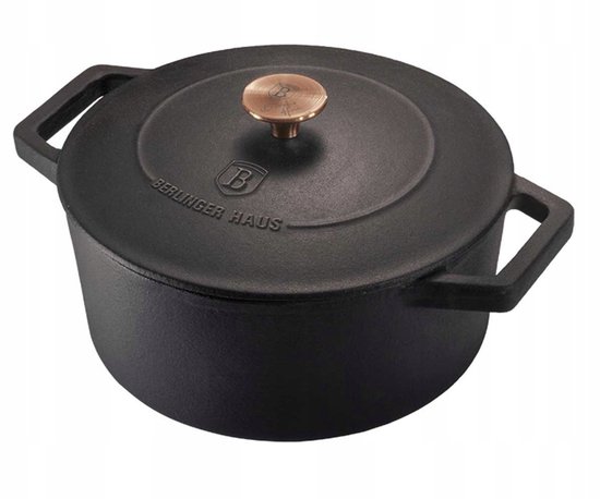 BERLINGER HAUS Sahara Collection Grillpan met titanium coating en deksel, 28 cm, energie-efficiënt en stijlvol