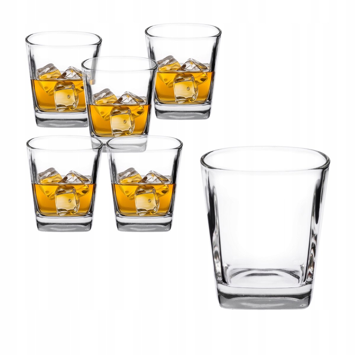 Glazenset 250ml - 6 Stuks - Stijlvolle Drinkglazen