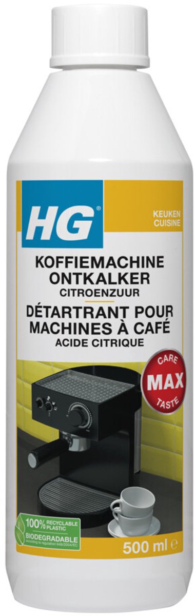 HG Koffiemachine Ontkalker Citroenzuur - 6 x 500 ml - Voordeelverpakking — afbeelding 4
