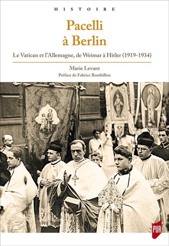 Histoire - Pacelli à Berlin - cover