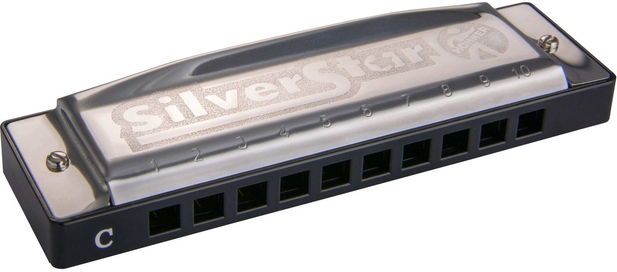 Hohner Silver Star F diatonische mondharmonica