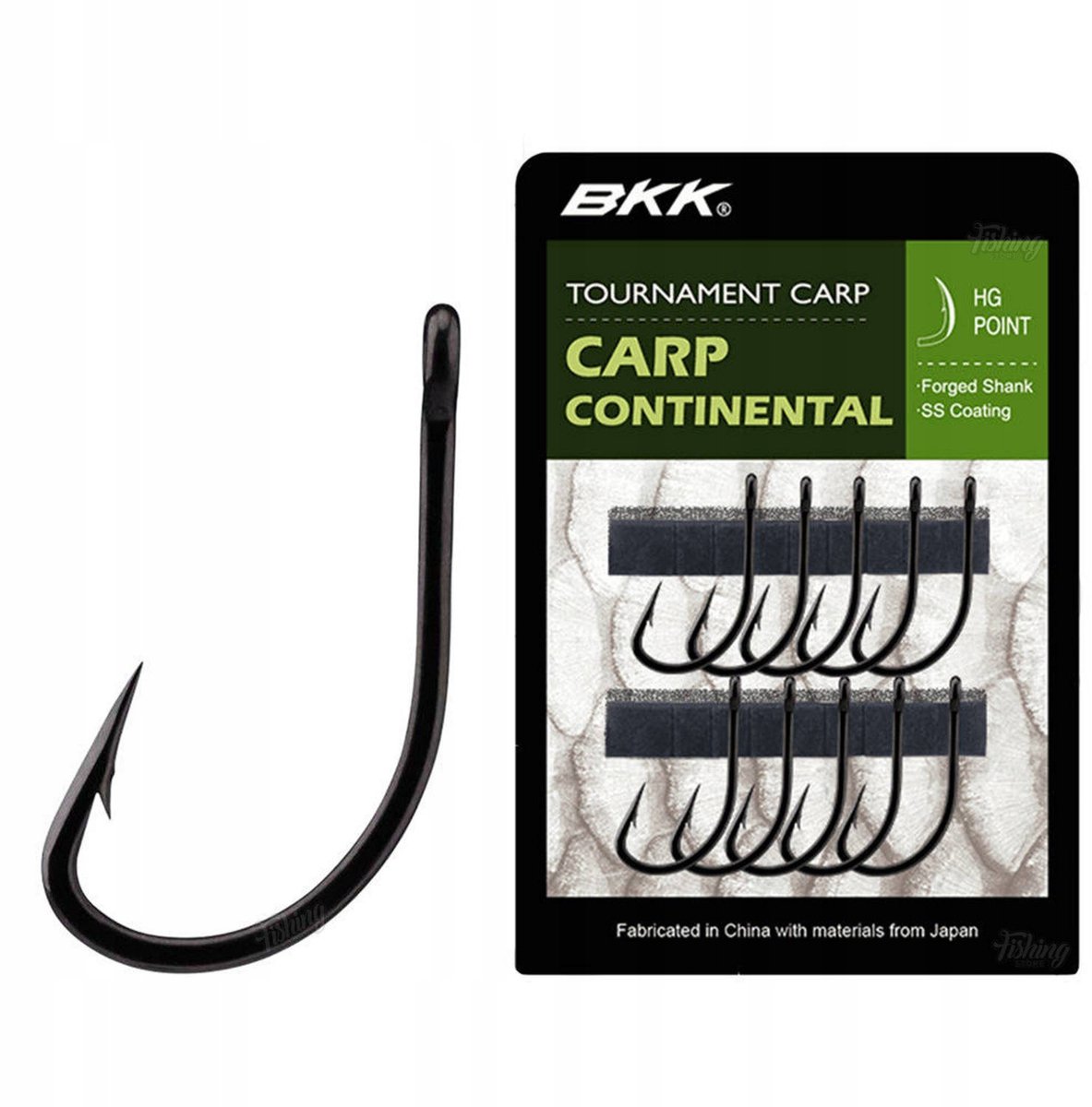 BKK Carp Continental Karpers Haken Maat 1 - 10 Stuks