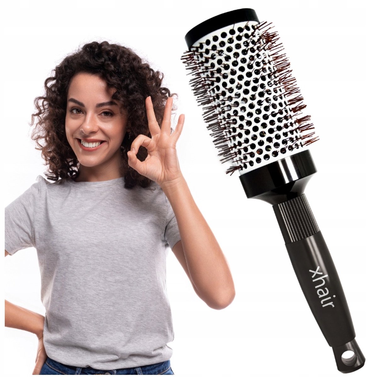 XHAIR Ronde Keramische Stylingborstel Groot 50mm