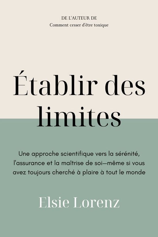 Établir des limites - cover
