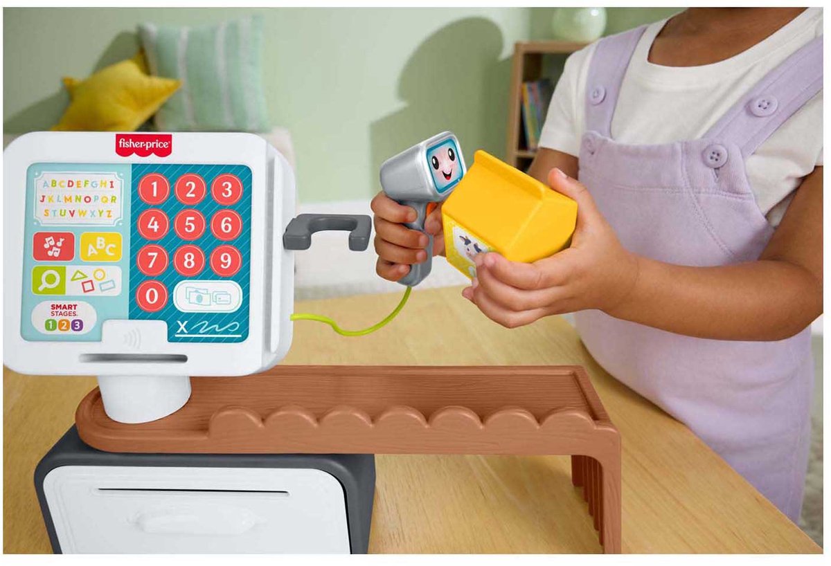 Fisher-Price Leerplezier Tellen en Shoppen - Speelgoedkassa — afbeelding 8