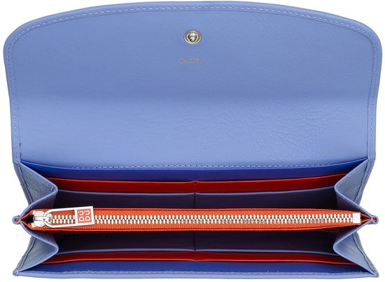 DuDu Colorful Gandia Portefeuille RFID Cuir 19 cm