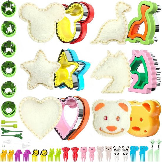 Decora 0255072 Kit 2 CORTADORES DE PLÁSTICO Cactus 9 X H 2,2 CM, Verde, Variados