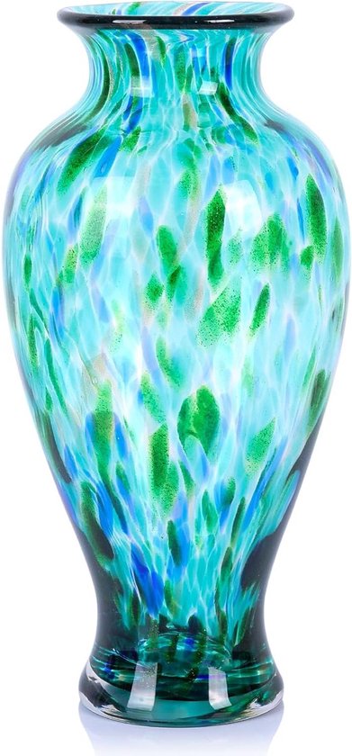 Grote glazen vazen 50 cm. hoog - Woonaccessoires