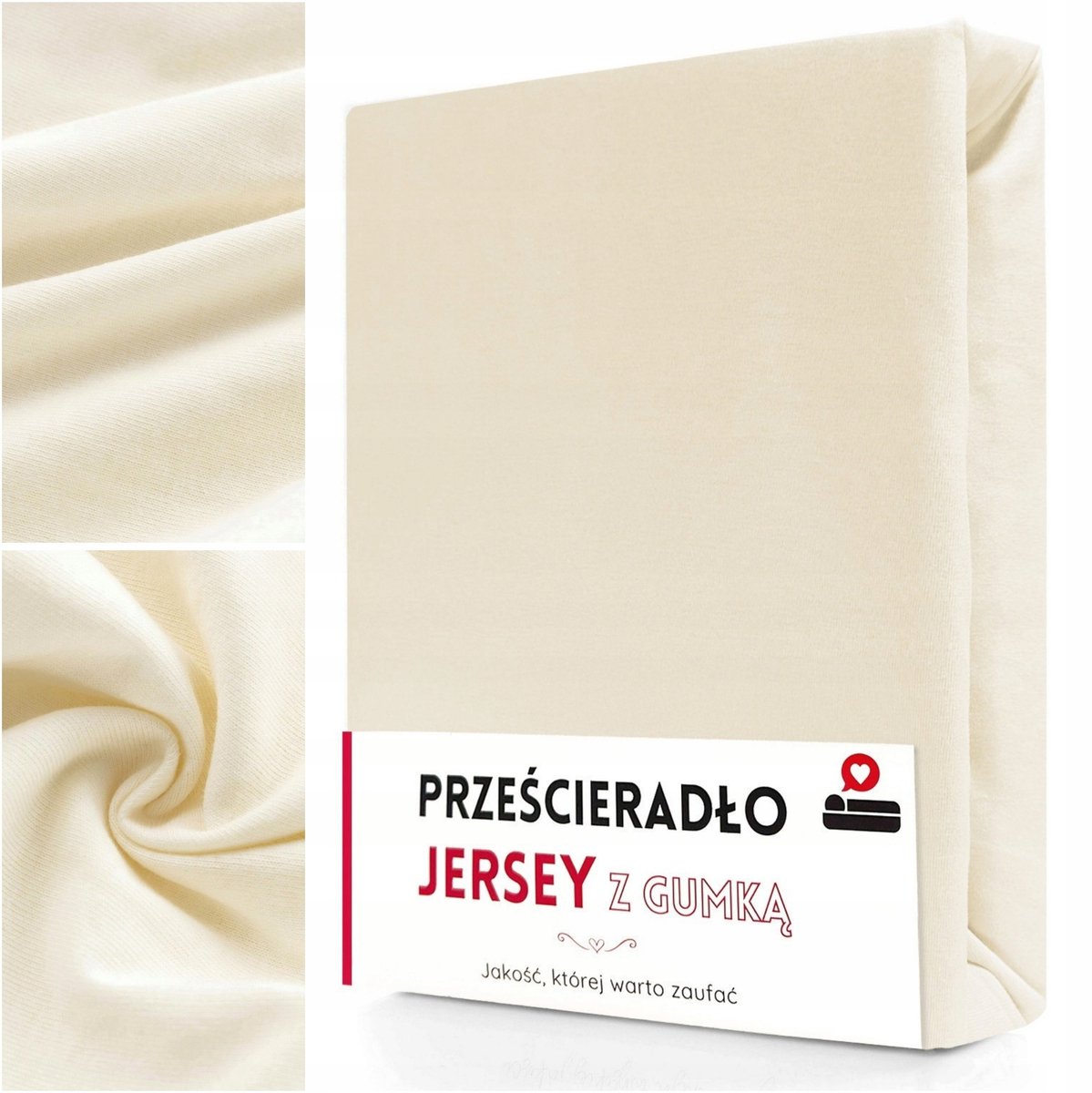 Jersey Hoeslaken 90x200cm Katoen - Gaja
