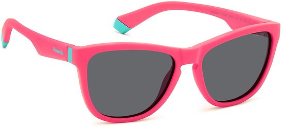 POLAROID Kinderen PLD 8056/S 8KJ MATTE PINK 49/14/130 JUNIOR Zonnebrillen van Merkloos — afbeelding 3