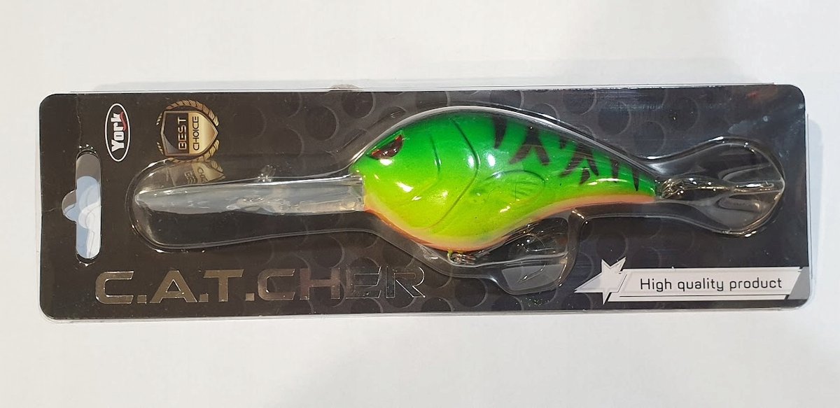York C.A.T.CHER Wobbler 7,6 cm 29g - Speciaal voor Meerval
