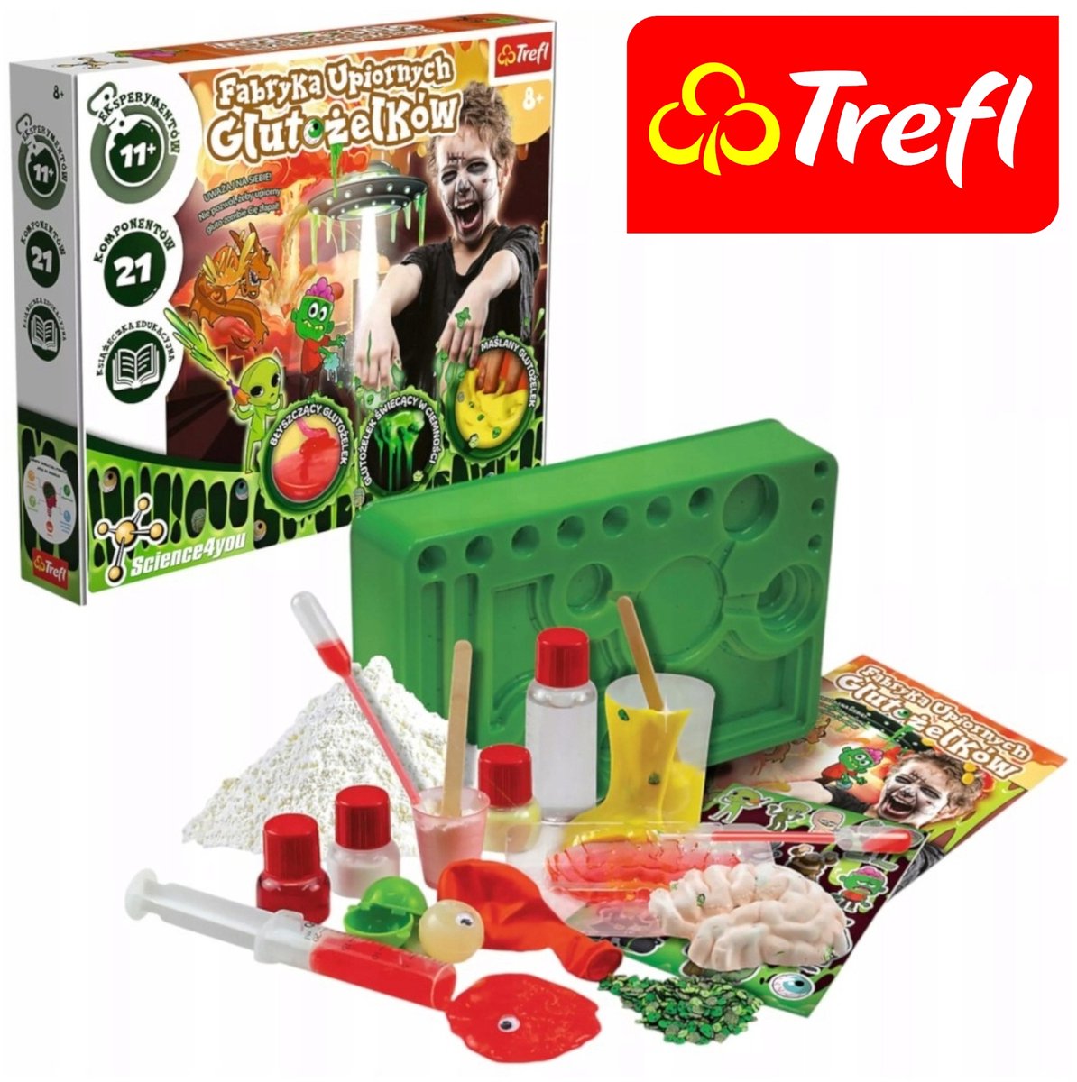 Wetenschapskit Fabriek van Spookachtige Gummy's - 11 Experimenten