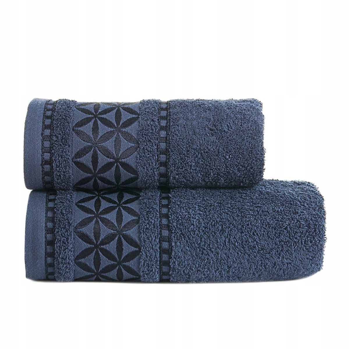 Paola Badhanddoek 70x140 cm - Zacht Katoen, 450 g/m², Marineblauw