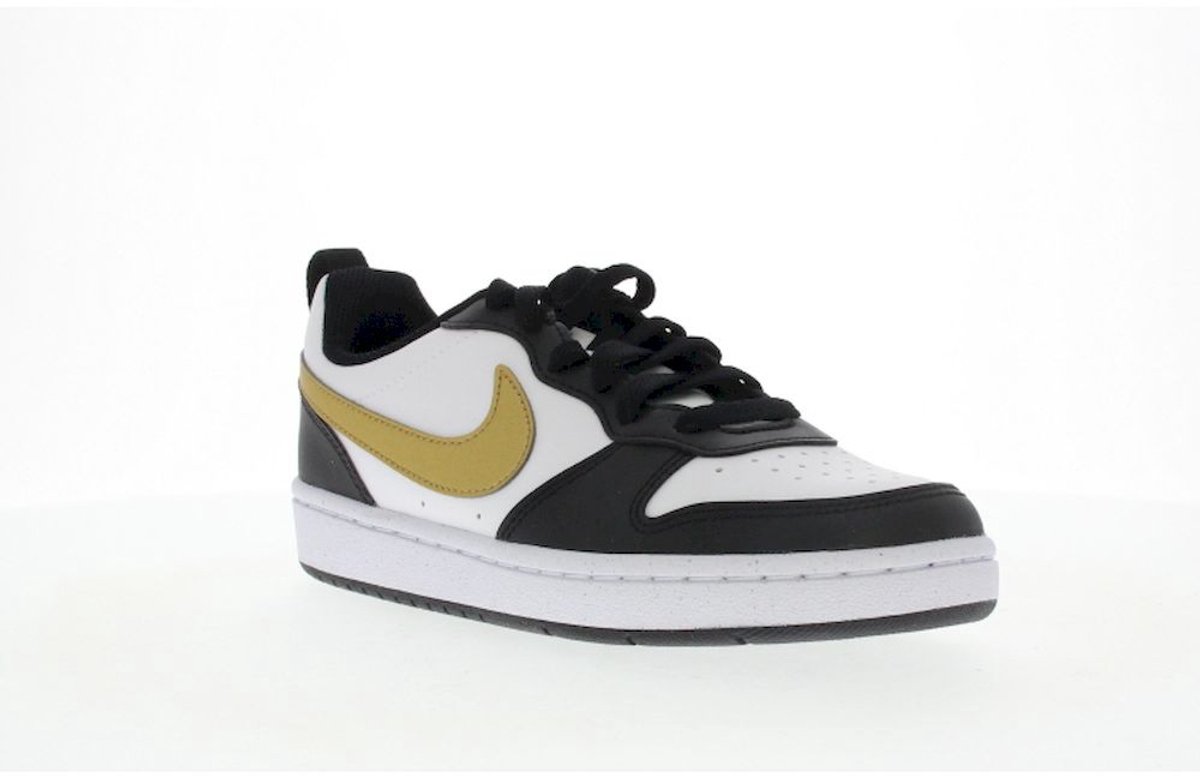 Nike Court Borough Low Kinder Sneakers Dv5456-008 Kleur Zwart