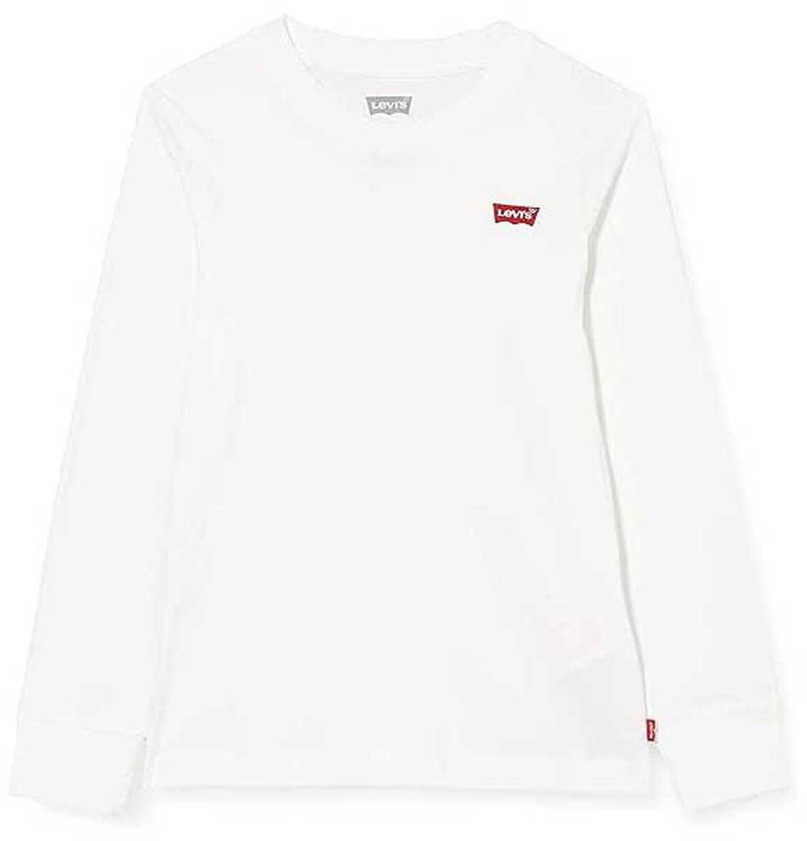 Levi´s ® Kids Batwing Chesthit T-shirt Met Lange Mouwen 4 Years Jongens Meisjes Transparant