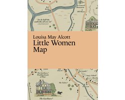 Literary Maps Series- Louisa May Alcott, Little Women Map
