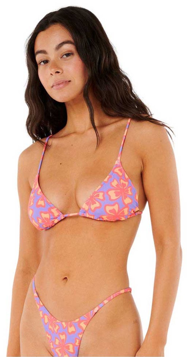 Rip Curl Neon Isles Sliding Triangle Bikinitop L Vrouw Paars