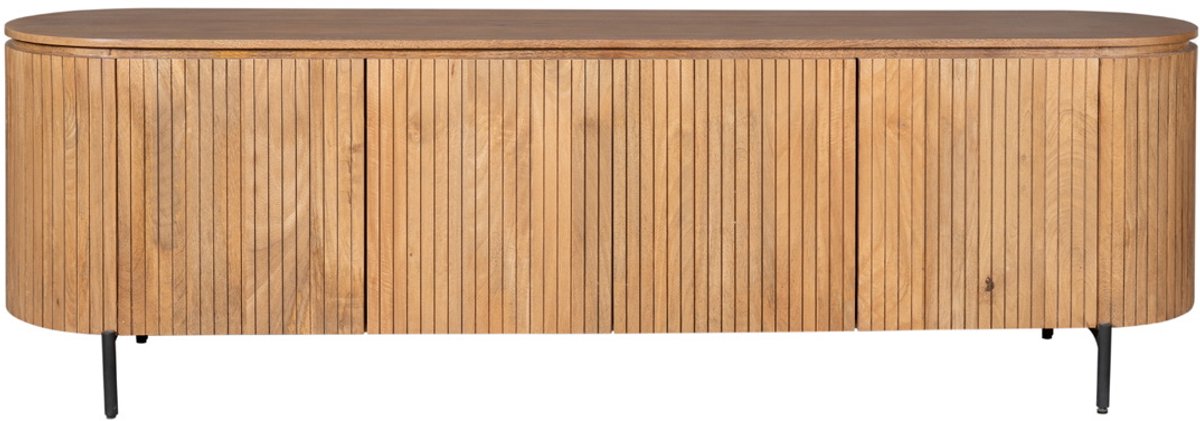 Starfurn Tv meubel Lana - Bruin - 45x210x55 cm