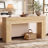 Tribesigns Consoletafel - 110x35x85 cm - Smalle Consoletafel voor Achter de Bank met