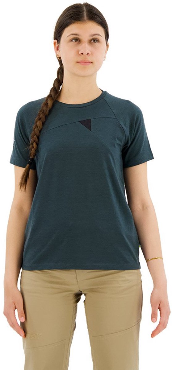 KlÄttermusen Fafne T-shirt Met Korte Mouwen Blauw XS Vrouw