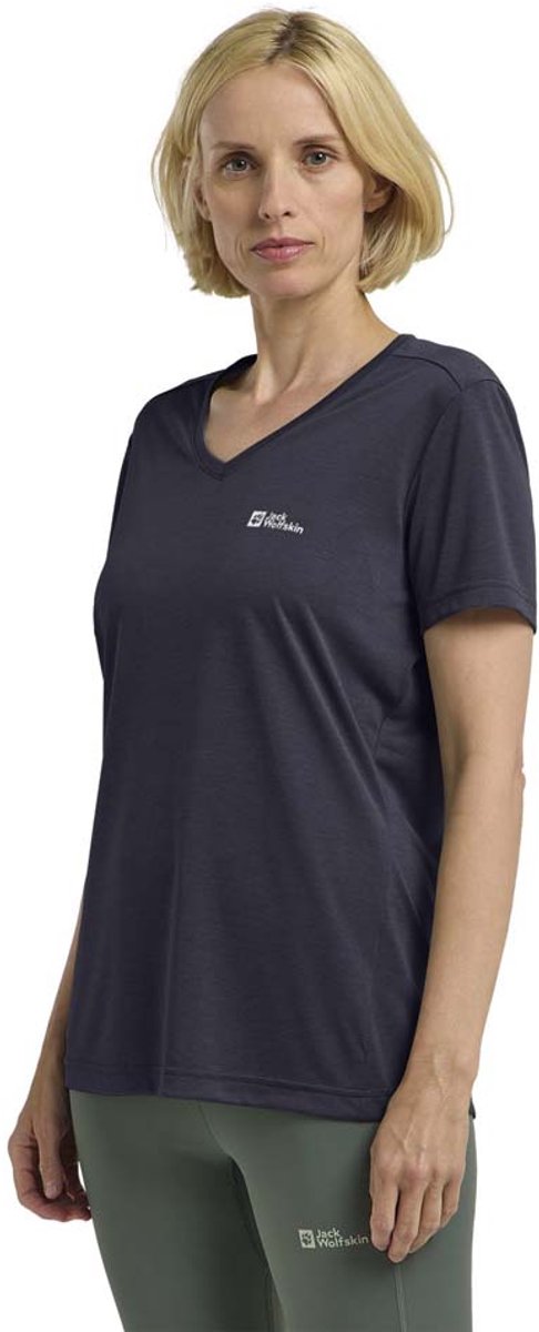 Jack Wolfskin Crosstrail T Women - - Outdoor Kleding - Fleeces en Truien - T-Shirt