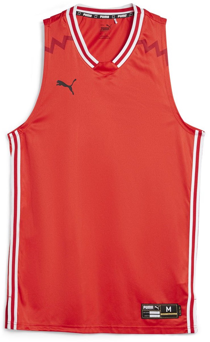 Puma Hoops Team Game Mouwloos T-shirt XL Man Rood