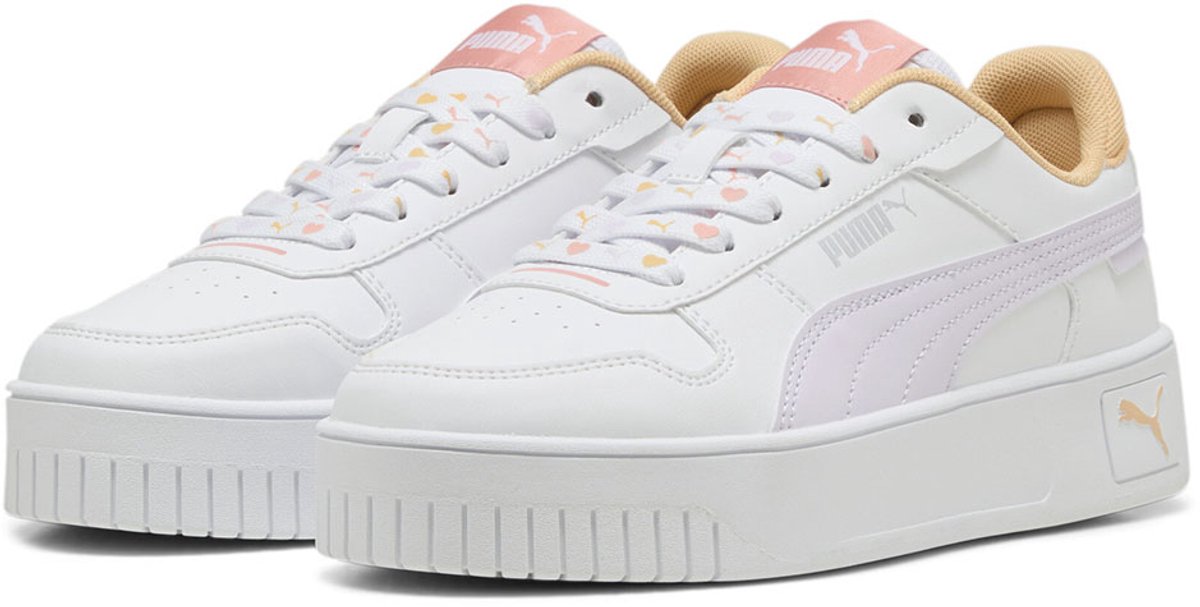 Puma Carina Street Lacey Schoenen Meisjes Wit