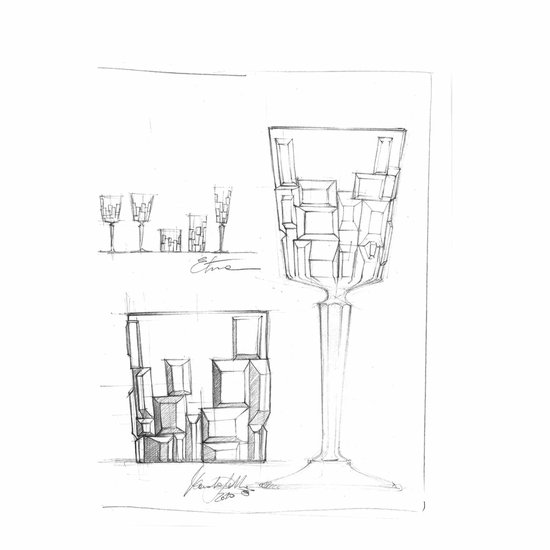Etna red wine glass 280 ml 6/box - APS Glass & Bar Supply