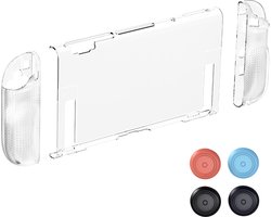 Hoesje Beschermende TPU case met anti-slip grip voor Nintendo Switch 2 | Transparant