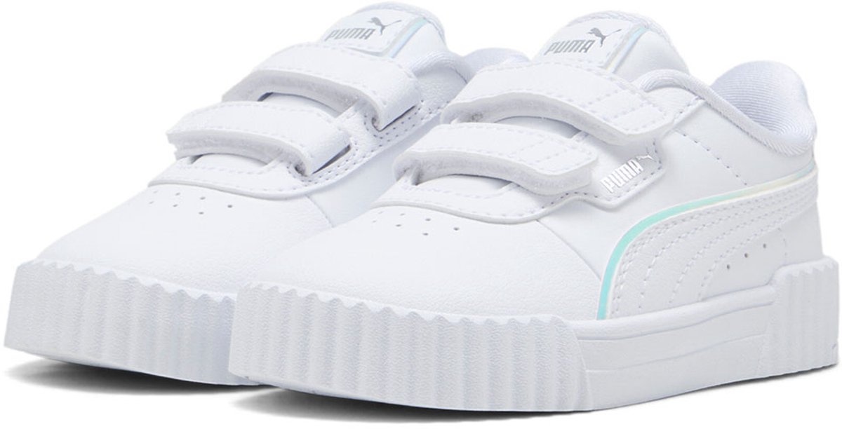 Puma Carina 3.0 Holo 2.0 Schoenen Jongens Meisjes Zilver