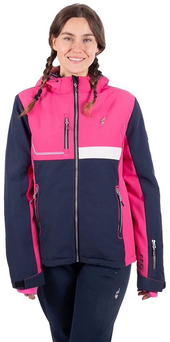 Aulp Vapor Softshelljack Roze M Vrouw