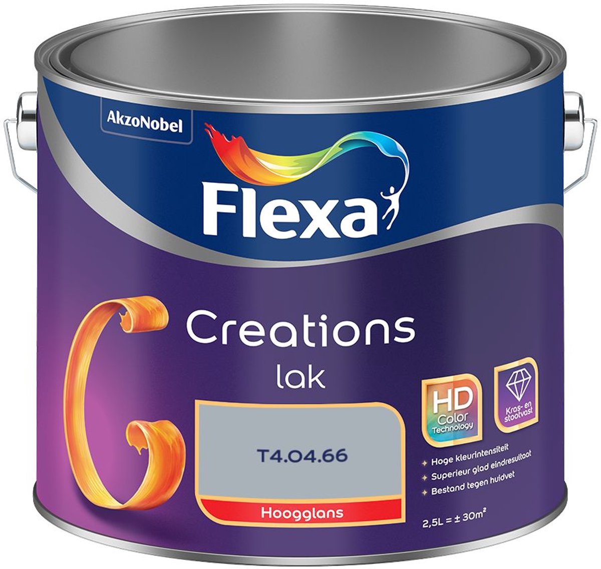 Flexa - Creations Lak Hoogglans - T4.04.66 - Mengverf - 2.5 L
