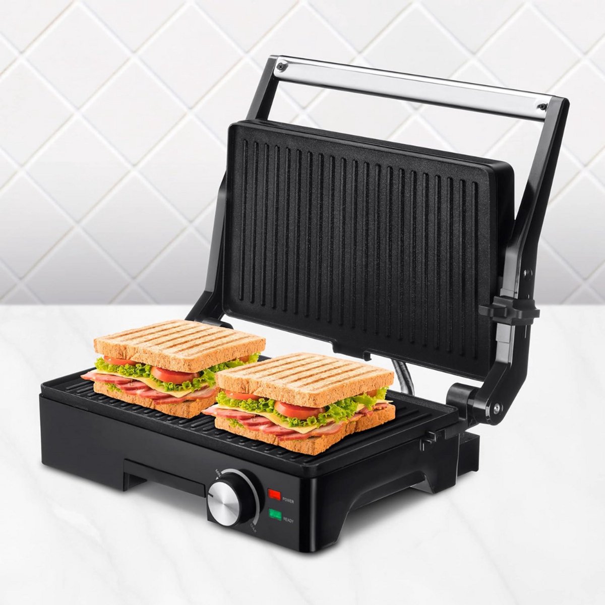 Lexium Croque Monsieur Toestel - Croque Monsieur - Grill Apparaat - Grill - Tosti Apparaat - Tosti Grill Apparaten