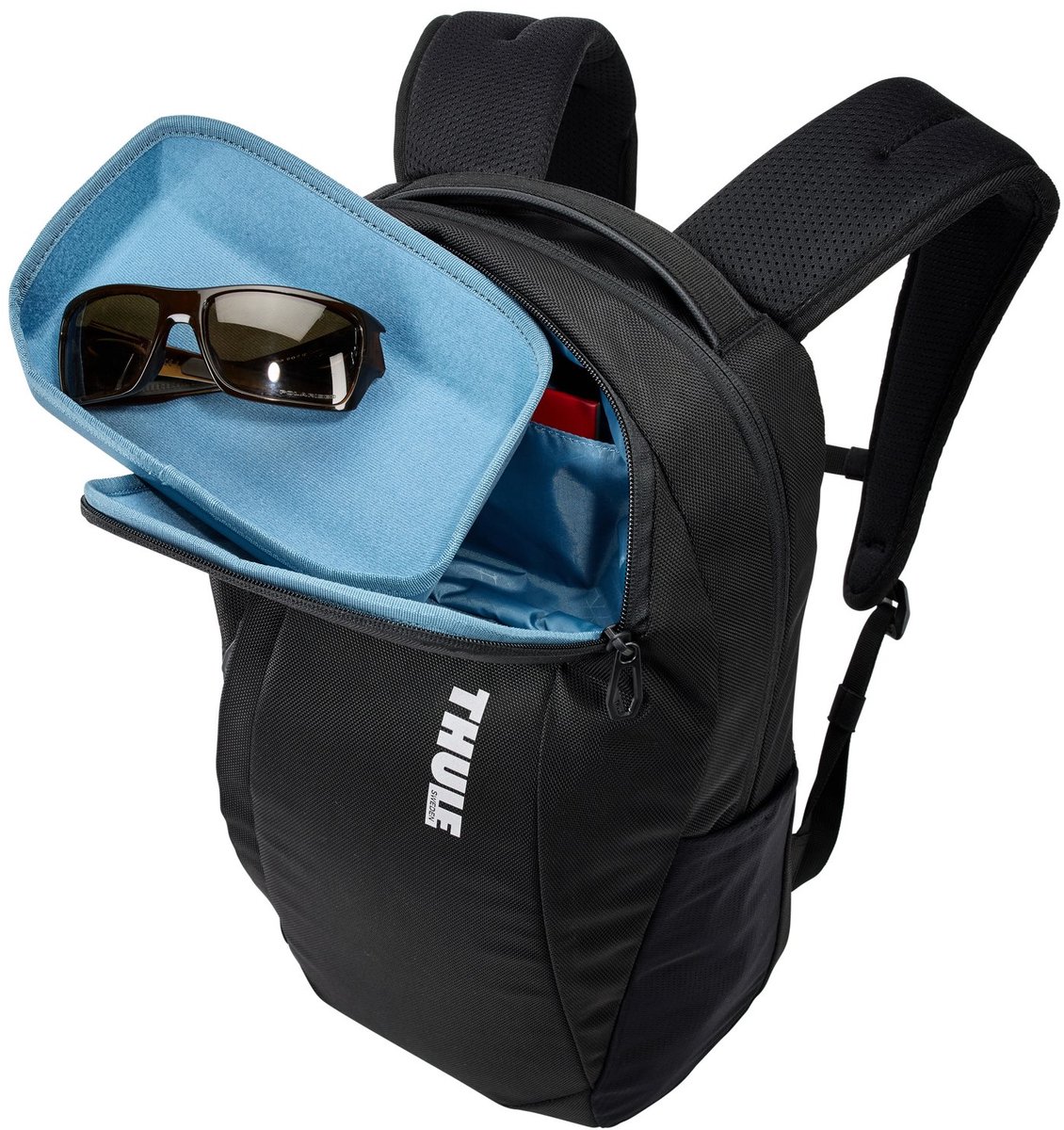 THULE vrije tijd rugzak rugzak met laptopvak Accent Recycled Backpack 20L Black zwart – foto 7