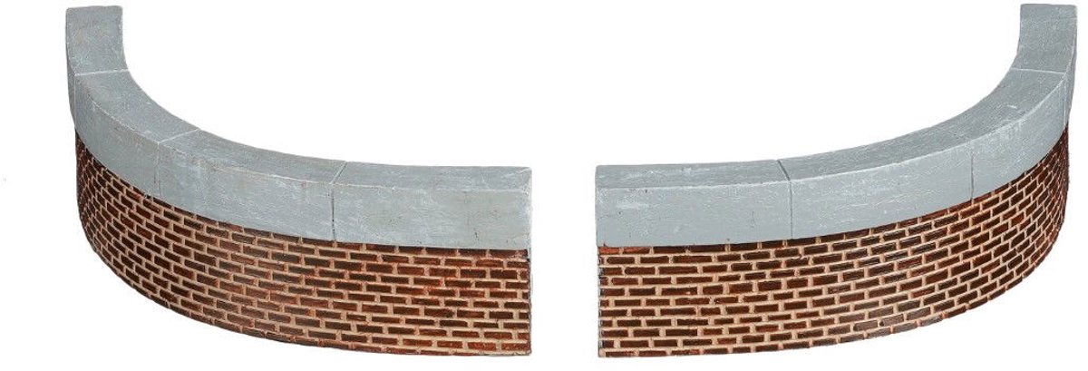 Luville - Curved Wall Small - Set van 2
