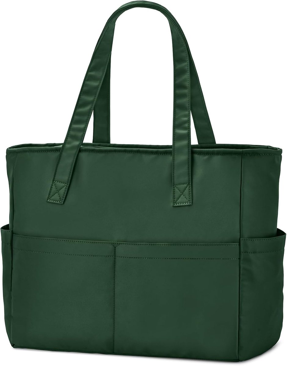 Tote Bag Shopper Dames - Waterdichte Laptoptas met 17 Inch Vak - Opvouwbare Handtas, Strandtas en Sporttas voor Vrouwen