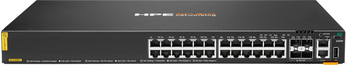 ANW 6200F 24G CL4 4SFP+37-STOCK