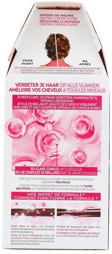 L’Oréal Paris Casting Crème Gloss 634 honey biscuit Marron miel