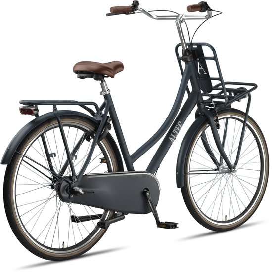 Altec Transportfiets dames Vintage 28 Inch 57 cm Dames 3V Terugtraprem Jeansblauw van Altec — afbeelding 2