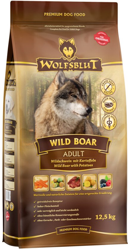 Wolfsblut Wild Boar Adult - 12,5 kg