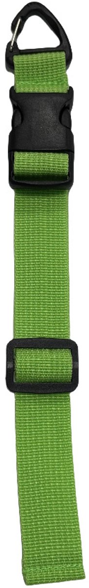 Kabelorganizer - Robuuste verlengsnoerhouder, opbergorganizer, verstelbare opbergriemen met driehoekige clips - Perfect voor garage-organisatie, werkplaatsopslag en mannengadgets - Set van 8 stuks, fluorescerend groen, 43 cm (17 inch)