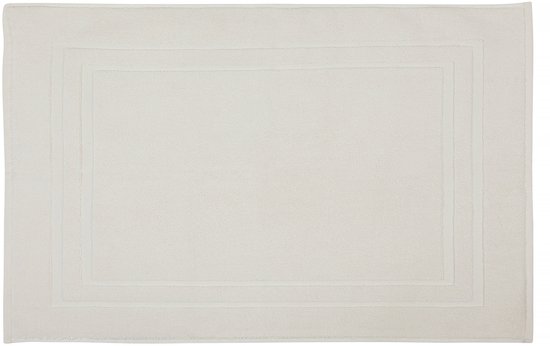 DoubleDry Hotel Badmat 50 x 80 cm – 100% Katoen – Zacht en Absorberend – Crème