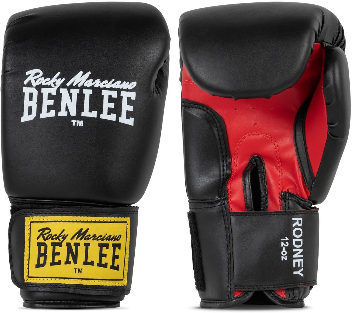 Bokshandschoenen voor training - Kunstleer, Brede Klittenbandsluiting, Beschikbaar in Diverse Maten