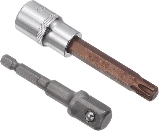 Bosch Security-Torx-schroevenbit, extra hard T7H, 25 mm, verpakking van 2 stuks, 2608522006 T20H T20