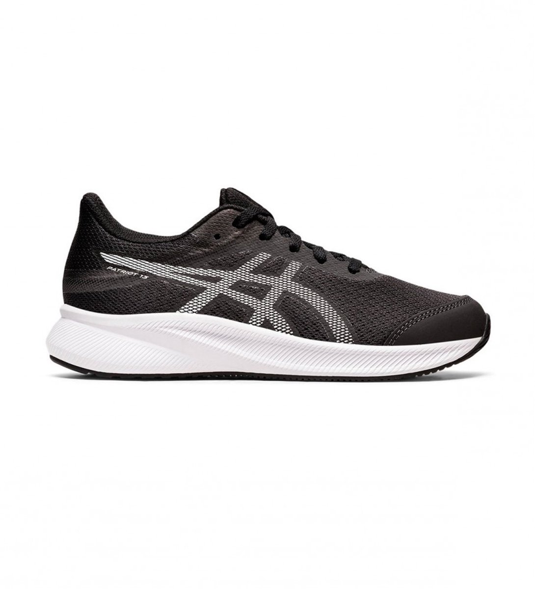 Asics Patriot 13 GS Kinderhardloopschoenen-35 5 Zwart
