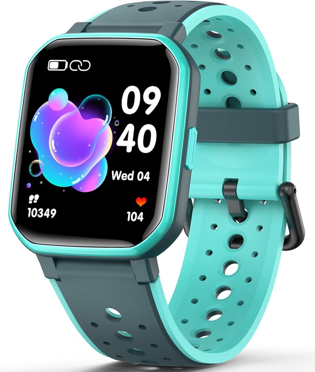 Slimme Kinder Smartwatch met Fitnesstracker en Sportmodi