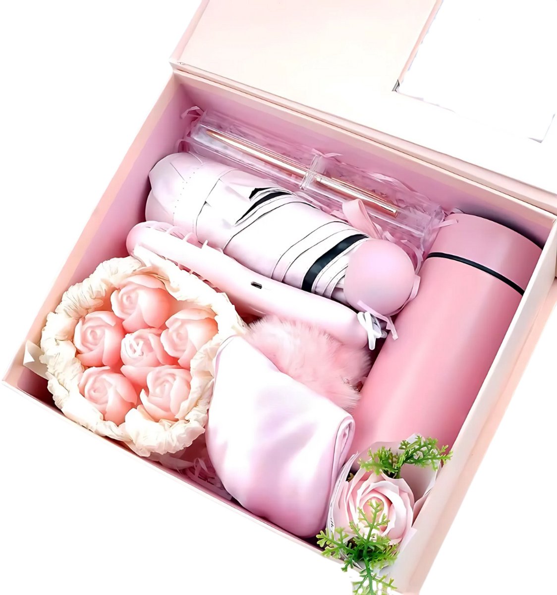 Bodybite - Geschenkset Vrouw - Verjaardag Cadeau Vrouw - Beauty Geschenkset - Verwenpakket - Cadeau Voor Haar - Roze Beauty Set - WOMGIFTPINK