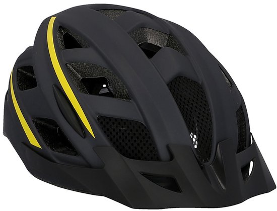FISCHER FAHRRAD Urban Montis Fietshelm Zwart Confectiemaat: S/M Hoofdomvang: 52-59 cm