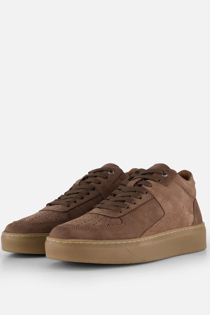 Vertice Veterschoenen bruin Leer - Maat 44